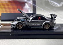 Load image into Gallery viewer, MH 1:64 Gray Carbon S2000 Widebody Racing Sports Model Diecast Metal Car New Collection
