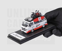 Load image into Gallery viewer, Mortal 1:64 White VW T3 Multi Mini Van Camper Sport Model Diecast Metal Car
