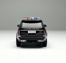 Load image into Gallery viewer, Masdi 1:64 Black Police Range Rover SUV Sports Model Diecast Metal Car New Collection
