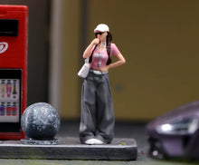 Load image into Gallery viewer, 1:64 Painted Figure Model Miniature Resin Diorama Toy Sand Trendy Fashion Girl
