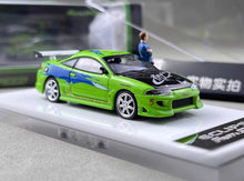 Load image into Gallery viewer, FS 1:64 FNS Green Eclipse D30 Coupe Figure Sports Model Diecast Metal Car New Collection
