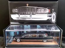 Load image into Gallery viewer, XG 1:64 Black Fleetwood Luxury Limousine Classic Model Diecast Metal Car New Collection
