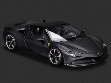 Load image into Gallery viewer, Bburago 1:24 Black SF90 Stradale Racing Sports Model Toy Diecast Metal Car BN
