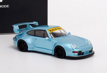 Load image into Gallery viewer, TPC 1:64 Ice Blue RWB 993 Classic Racing Sports Model Diecast Metal Car New Collection
