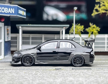 Load image into Gallery viewer, CM 1:64 Black Carbon Lancer EVO Evolution IX Sport Model Diecast Metal Car New Collection
