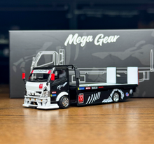 Load image into Gallery viewer, MG 1:64 Dinosaur H300 Custom Tow Flatbed Truck Model Diecast Metal Car New Collection
