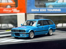 Load image into Gallery viewer, Mortal 1:64 Ice Blue E30 Touring Wagon Sports Model Diecast Metal Car New Collection
