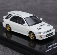 Load image into Gallery viewer, MH 1:64 JDM White Impreza WRX STI VI Wagon Sports Model Diecast Metal Car New Collection
