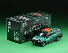 Load image into Gallery viewer, XCARTOYS 1:64 Green POER Pickup Truck Off Road Model Diecast Metal Car New
