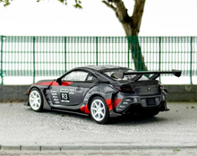 Load image into Gallery viewer, MINIGT 1:64 Gray HKS Turbo Charged GR86 Sports Model Diecast Metal Car New Collection
