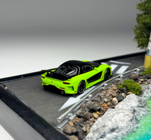 Load image into Gallery viewer, Minigt 1:64 Green RX7 Veilside Sports Model Diecast Metal Car New Collection
