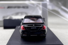 Load image into Gallery viewer, RM 1:64 Black S63 W222 Luxury Sedan Sports Model Diecast Metal Car New Collection
