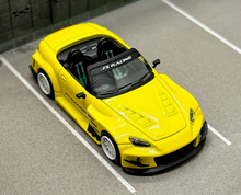 Load image into Gallery viewer, MT 1:64 JDM Yellow S2000 AP1 JS Racing Sports Model Diecast Metal Car New Collection
