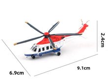 Load image into Gallery viewer, XCARTOYS 1:210 Military AW139 Helicopter Model Diecast Metal New Collection
