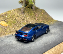 Load image into Gallery viewer, 1:64 CM Blue Dark Horse Mustang Sports Model Diecast Metal Car New Collection

