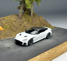 Load image into Gallery viewer, Minigt 1:64 White Martin DBS Coupe Sports Model Diecast Metal Car New Collection
