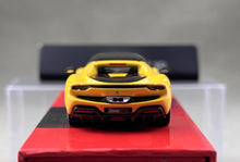 Load image into Gallery viewer, BBR 1:64 Yellow 296 GTB Hard Top Racing Sports Model Diecast Metal Car New Collection
