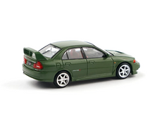 Load image into Gallery viewer, Poprace 1:64 Green Lancer EVO IV 4th Sports Model Diecast Metal Car New Collection
