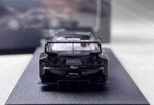 Load image into Gallery viewer, SW 1:64 Black Carbon Skyline GTR ER34 LBWK #8 Sports Model Diecast Metal Car
