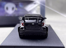 Load image into Gallery viewer, Fuji 1:64 Black Carbon Yaris Pandem Rock Bunny Sports Model Diecast Metal Car
