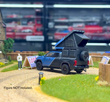 Load image into Gallery viewer, CM 1:64 Blue Tundra Overland Camper Pickup Sports Model Diecast Metal Car New Collection
