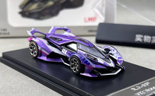 Load image into Gallery viewer, LMF 1:64 Purple V12 Vision GT VGT Concept Sports Model Diecast Metal Car New Collection
