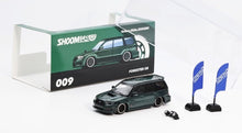 Load image into Gallery viewer, Shoom 1:64 Green Forester SG9 STI MK2 SUV Sports Model Diecast Metal Car New Collection
