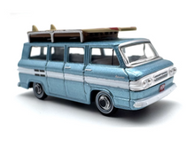 Load image into Gallery viewer, 1:87 Blue Station Wagon Camper Van Classic Sports Model Diecast Metal Car New Collection
