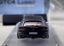 Load image into Gallery viewer, PK 1:64 Matte Black GTC4 Lusso Coupe Racing Sports Model Diecast Metal Car New Collection

