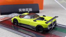 Load image into Gallery viewer, U2 1:64 Green Zonda Tricolore Racing Sports Model Diecast Resin Car New Collection
