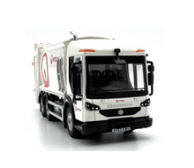 Load image into Gallery viewer, OXFORD 1:76 White Dennis Garbage Collection Truck Model Diecast Metal Car New
