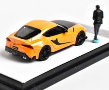 Load image into Gallery viewer, Original 1:64 Orange JDM Supra A90 Figure Sports Model Diecast Metal Car New Collection
