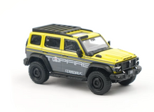 Load image into Gallery viewer, XCARTOYS 1:64 Yellow Tank 300 Iron Cavalry SUV Model Toy Diecast Metal Car BN
