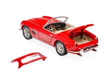 Load image into Gallery viewer, GFCC 1:64 Red 1960 250GT California Convertible SWB Model Diecast Metal Car
