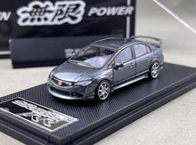 Load image into Gallery viewer, MT 1:64 Gray Civic Type R FD2 Mugen RR Sports Model Diecast Metal Car New Collection
