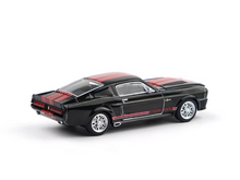 Load image into Gallery viewer, Poprace 1:64 Black Red Shelby Mustang GT500 Sports Model Diecast Metal Car New Collection

