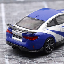Load image into Gallery viewer, TM GDO 1:64 Silver Blue M4 Coupe Racing Sports Model Diecast Metal Car New
