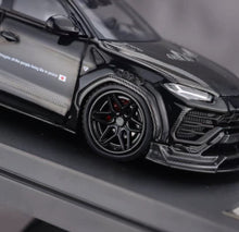 Load image into Gallery viewer, Flame 1:64 Black Carbon URUS Widebody SUV Sports Model Diecast Metal Car New Collection
