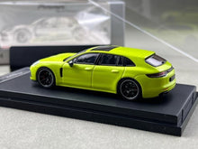 Load image into Gallery viewer, RM 1:64 Yellow Panamera Turismo Sports Model Diecast Metal Car New Collection
