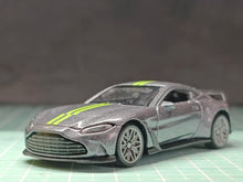 Load image into Gallery viewer, TSC 1:64 Gray Decal VANTAGE V12 Sports Model Diecast Metal Car New Collection
