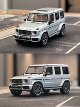 Load image into Gallery viewer, AR 1:64 2020 Silver G63 G Class SUV Sports Model Diecast Metal Car New Collection
