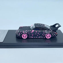 Load image into Gallery viewer, MC 1:64 Black Pink Sakura RWB 964 Widebody Sports Model Diecast Metal Car New Collection
