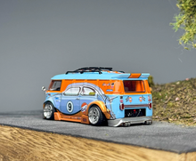 Load image into Gallery viewer, Liberty 1:64 Blue VW T1 #9 Mini Van Widebody Sport Model Diecast Metal Car New Collection
