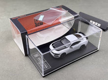 Load image into Gallery viewer, DCM 1:64 White Mustang Dark Horse Coupe Sports Model Diecast Metal Car New Collection
