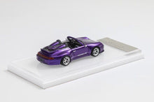 Load image into Gallery viewer, MK 1:64 Purple Gunther Werks 993 Speedster Sports Model Diecast Resin Car New Collection
