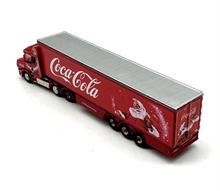 Load image into Gallery viewer, 1:148 Scania Coke Christmas Container Delivery Truck Model Diecast Metal Car
