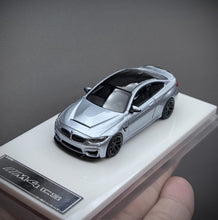 Load image into Gallery viewer, HH 1:64 Ice Blue M4 CS F82 Coupe Sports Model Diecast Metal Car New Collection

