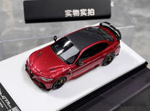 Load image into Gallery viewer, 1:64 CL Red Romeo Giulia GTAm Sports Model Diecast Resin Car New Collection
