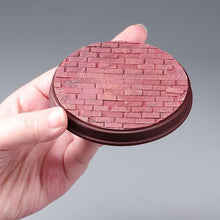 Load image into Gallery viewer, 1:64 Painted Car Model Base Miniature Diorama Sand Scenario Red brick Road Toy
