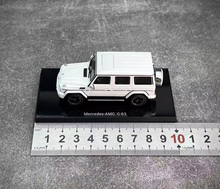 Load image into Gallery viewer, AUTOart 1:64 White Benz AMG G63 ORV SUV Sports Model Car ABS BN
